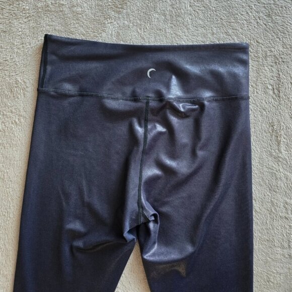 Zyia Active Black Metallic Ombre Light n Tight Hi-Rise 7/8 Legging size 14-16 - Picture 6 of 11